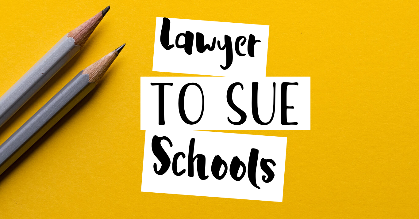 lawyers to sue school